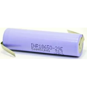 Li‑Ion Battery Samsung INR18650‑29E 2900mAh Flat‑Top High Temperature