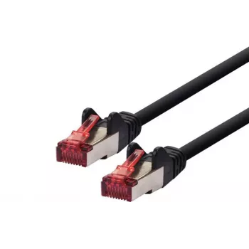 Networking cable LOGON TCR66SS200BL Cat6 SF/UTP (S-FTP) RJ-45–RJ-45 20 m Black