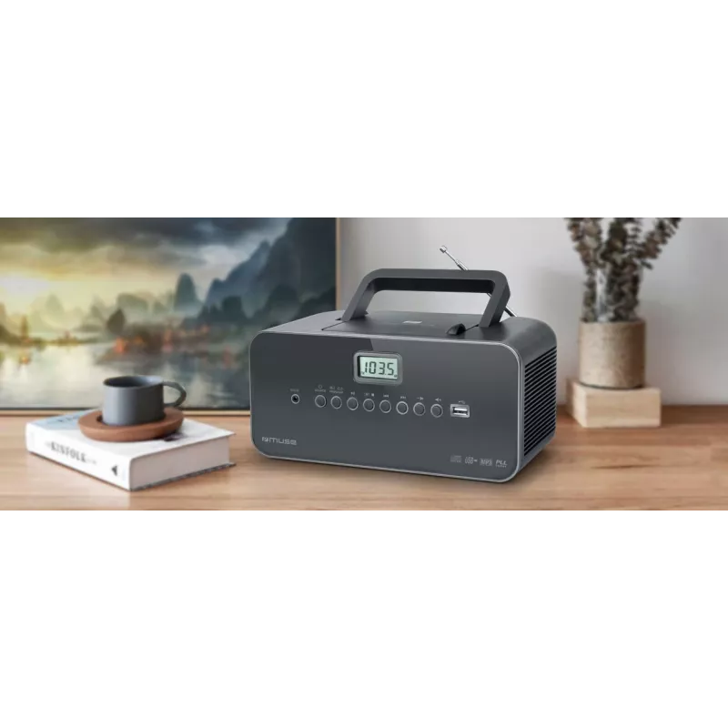 Muse M-28 DG CD player Portable CD player Black