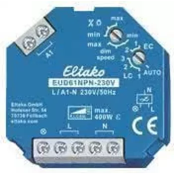 Dimmer switch Eltako EUD61NPN-230V 230V Power MOSFET for lighting control