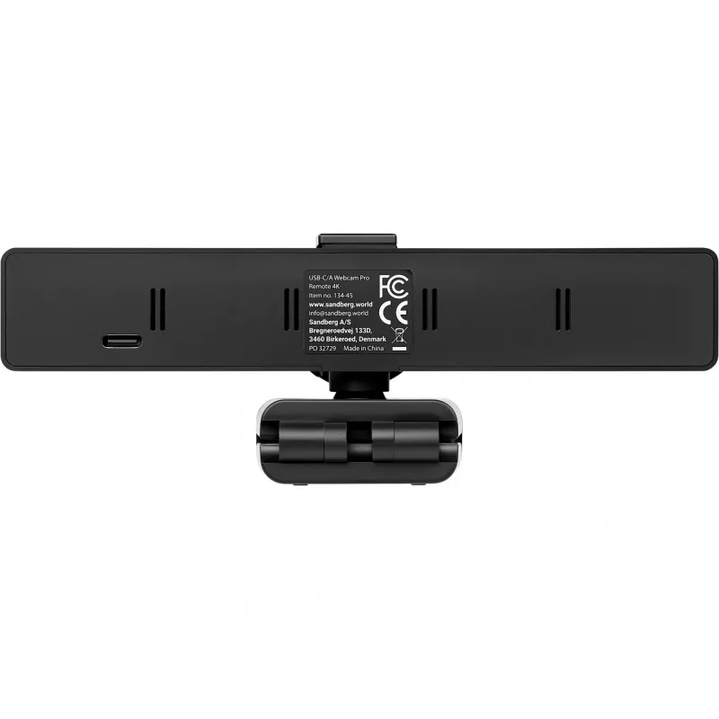 Webcam Sandberg USB-C/A Pro Remote 4K 8 MP 3840x2160