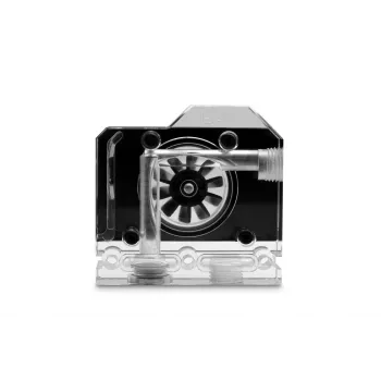 Flow indicator EK Water Blocks Black Transparent 1/4 inch