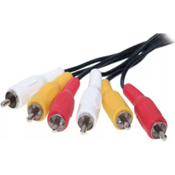 Audio RCA Cable ShiverPeaks 40150-2.5 — 3 RCA connectors, 2.5 m length