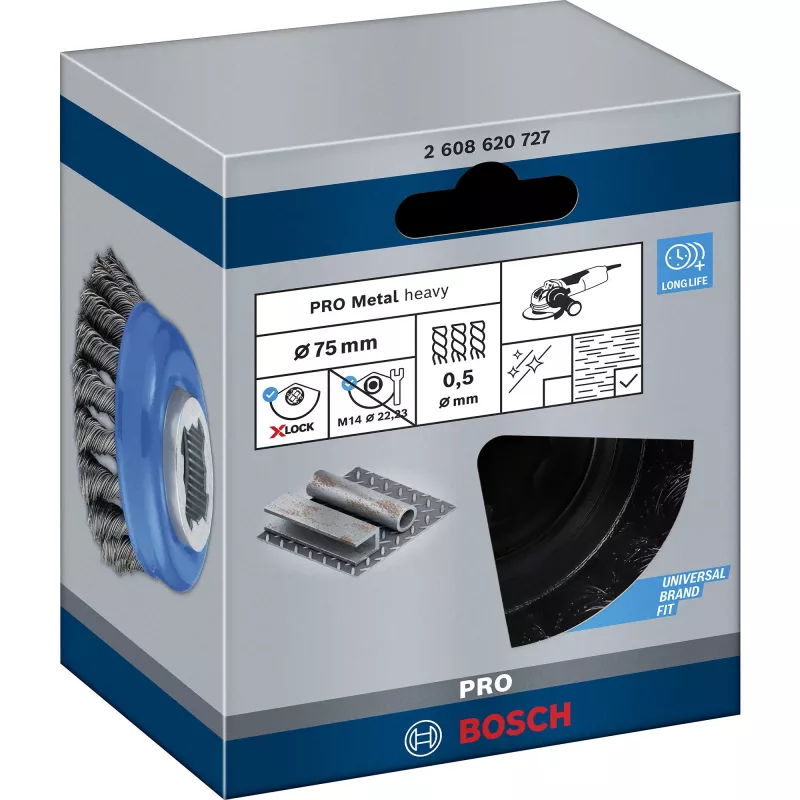 Bosch 2 608 620 727 angle grinder accessory Cup brush