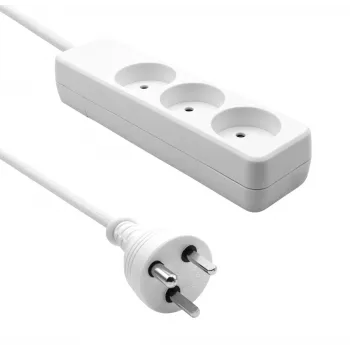 Power strip ProXtend K3-KIT10W — 3-way extension lead, 10 m cable