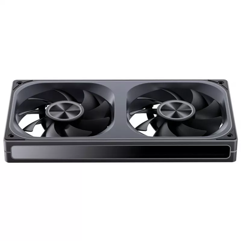 120mmx2 ARGB PWM Case Fans, Jonsbo ZA-240 Infinity Mirror 240mm Black