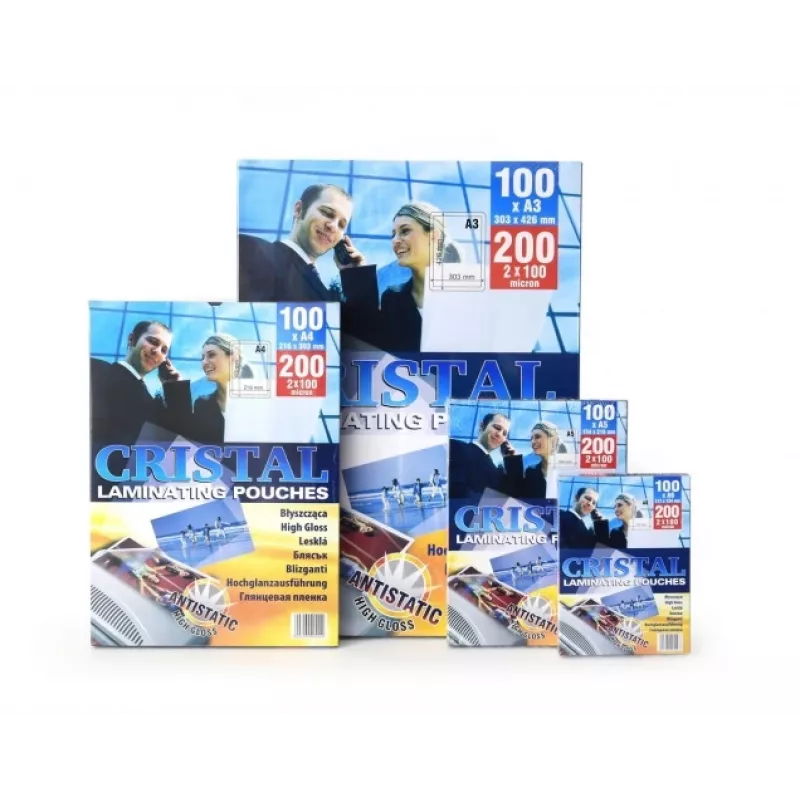 Laminating pouches 154x216 mm, 80 Micron A5 (100pcs)