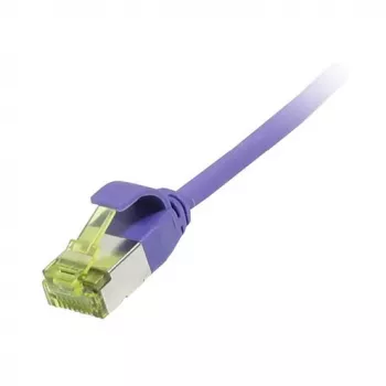 Patch Cable RJ45, CAT6A 500Mhz, 3m, lilac, U/FTP, slimline Round d=3,8mm, TPE/LSZH(Superflex), AWG32, with Cat.7 Raw Cable, Synergy 21 (S217396V3)