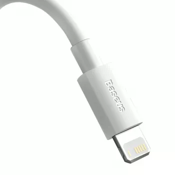 Baseus TZCALZJ-02 mobile phone cable White 1.5 m USB A Lightning
