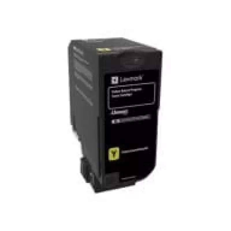 Toner cartridge Lexmark 74C20Y0 1000 pages Yellow