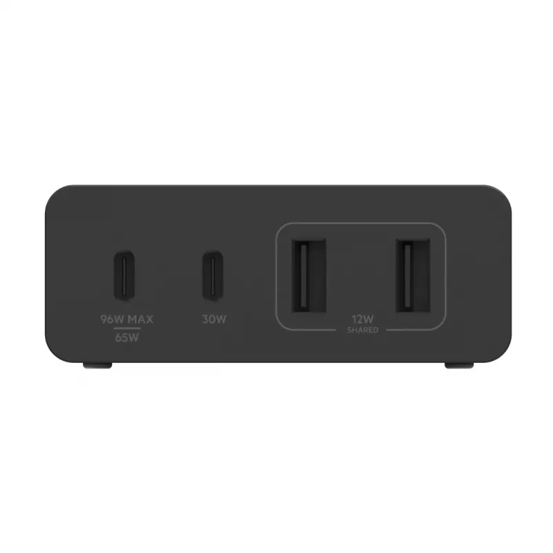 Charger Belkin WCH010vfBK Indoor AC Fast Charging 2 USB Type-C Black