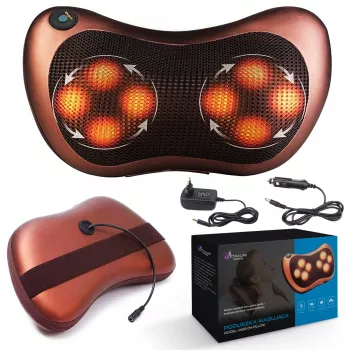 Extralink Smart Life Massage Pillow | Massage pillow | 8 massage heads, AC, DC power supply