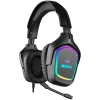 Gaming headphones with microphone AP-U750MV, black (USB, RGB)