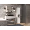 Bathroom cabinet NEL I 31x30x174 cm, white, glossy