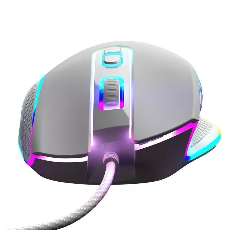 Wired optical mouse MODECOM Volcano Veles (white) — model M-MC-VELES-200
