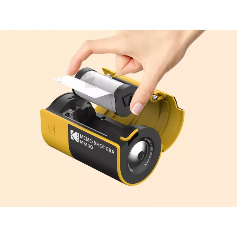 Kodak MemoShot Era MS100 Photo Printer 68.58 x 45.72 mm Black Yellow
