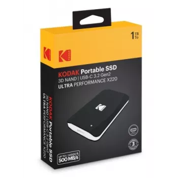SSD disk Kodak 1TB Portable 2.5 inch 3.2Gen2 X220