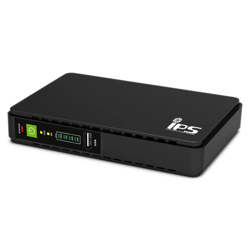 Power adapter/inverter MPL Power RouterUPS-30-PoE 30 W Indoor, 100–240V, black, 160×105×28 mm