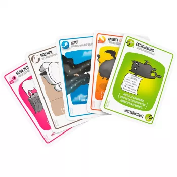 Exploding Kittens - 2-Players-Edition, Card Game