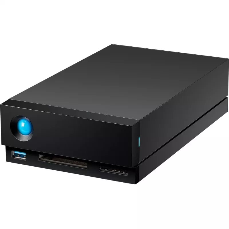 LACIE 1big Dock 8TB Thunderbolt 3 + USB 3.1 8.9cm 3.5inch for MAC PC gray