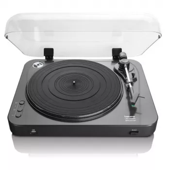 Belt-drive audio turntable Lenco LBT-120BK Black Semi Automatic