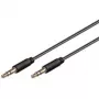 Wentronic Goobay 3,5mm-jack-Connection Cable, 0.5 m - jack 3,5 mm-Plug (3-Pin, Stereo) > jack 3,5 mm-Plug (3-Pin, Stereo) (69116)