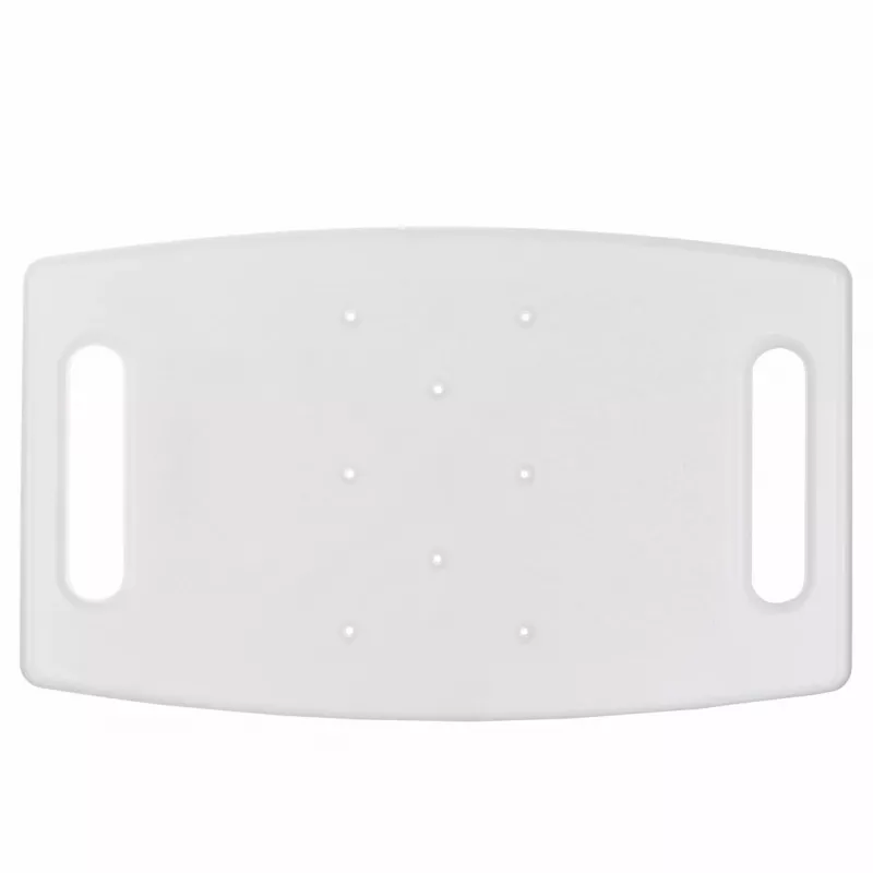 Rectangular adjustable shower stool