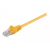 Wentronic Goobay CAT 5e Patch Cable, U/UTP, Yellow, 15 m - CCA Copper Mix (68351)