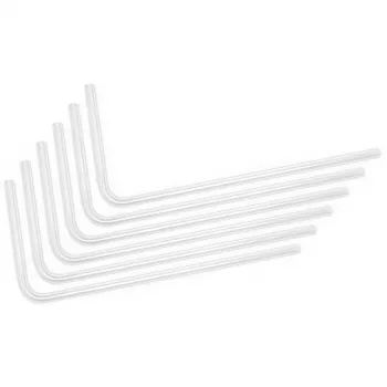 EK Water Blocks EK-Loop Hard Tube 14/10mm acrylic, bent 90 degrees - 80cm, 6 pieces
