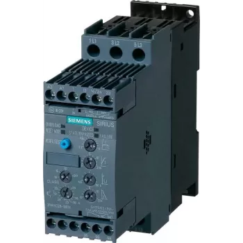 Siemens Soft Starter Motor Power at 400 V 15 kW Motor Power at 230 V 7.5 kW 400 V/AC Rated Current 32 A 3RW4027 (3RW4027-1BB14)