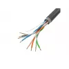 Network cable LANBERG Cat5e U/UTP LCU5-21CU-0305-BK, 305 m, 24 AWG, PVC jacket, black