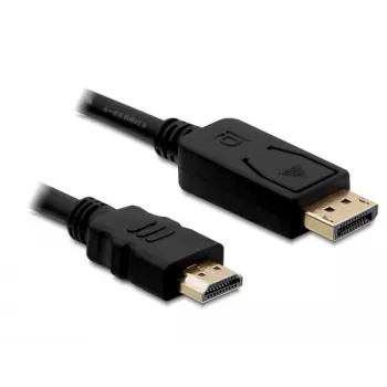 Displayport/HDMI Cable DeLOCK 82586 1m Black