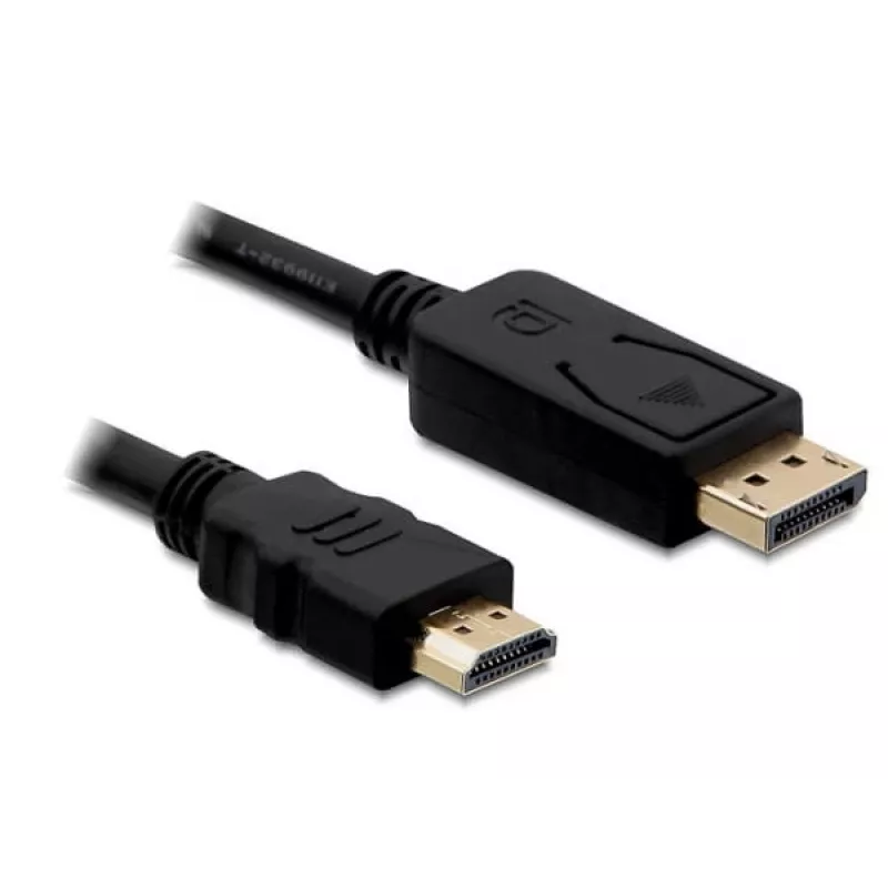 Displayport/HDMI Cable DeLOCK 82586 1m Black
