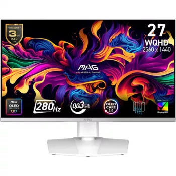Monitor MSI MAG 272QPWDE X28 26.5 inch QHD QD-OLED Gaming Monitor