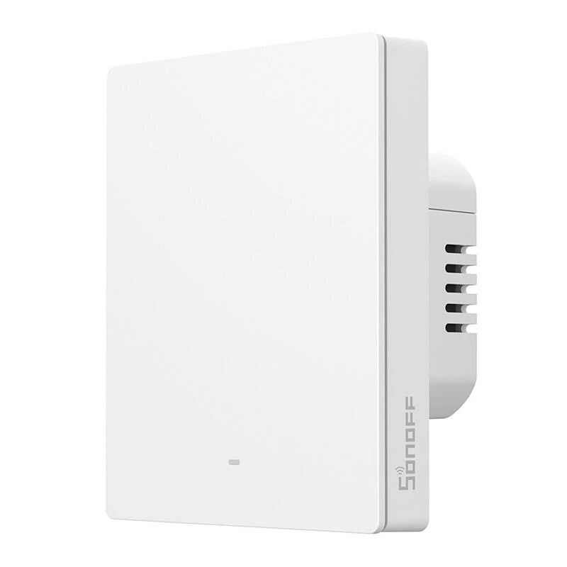 Wall-mounted Wi‑Fi smart switch Sonoff M5-1C-80W 1-channel, for frame, 80W