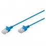 Patch cable CAT 6 U-UTP Slim 1 m — DIGITUS