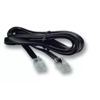 Telephone Cable Microconnect MPK430S RJ12 RJ45 3m Black