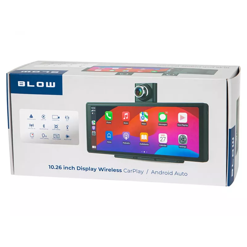 Multimedia Station BLOW Wireless CarPlay5.0 model 78-430# — in-car wireless Apple CarPlay multimedia unit