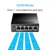 Network switch Cudy GS105 — 5‑port Gigabit Ethernet (10/100/1000), black, 5 V DC power included