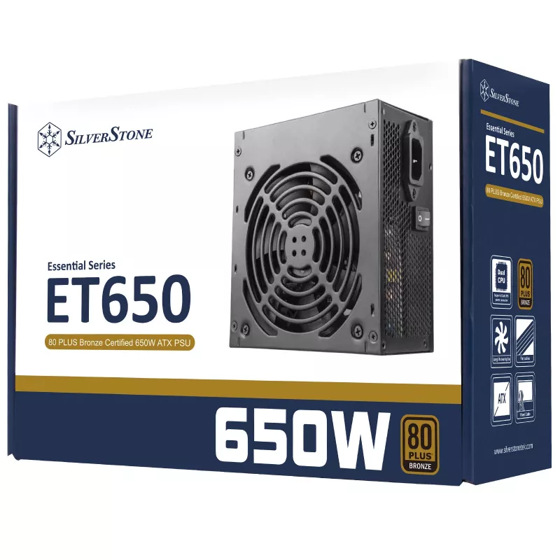 Power Supply Unit Silverstone SST-ET650-B v1.4 650 W