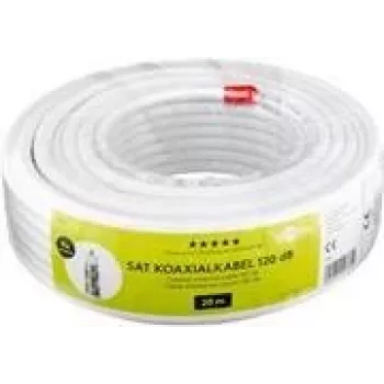 Wentronic 49760 Coaxial Cable White