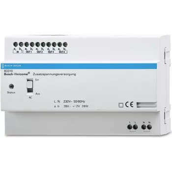 BUSCH JAEGER 83310 - Gegensprechanlage - Indoor - 230 V - 50/60 Hz - 28 V - White