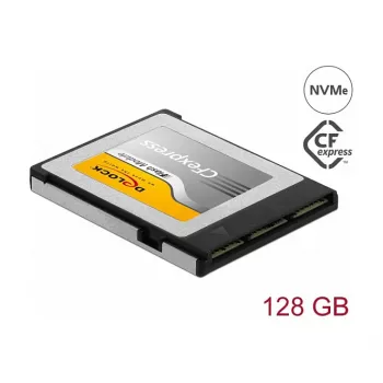 CFexpress memory card DeLOCK 128 GB TLC 54065