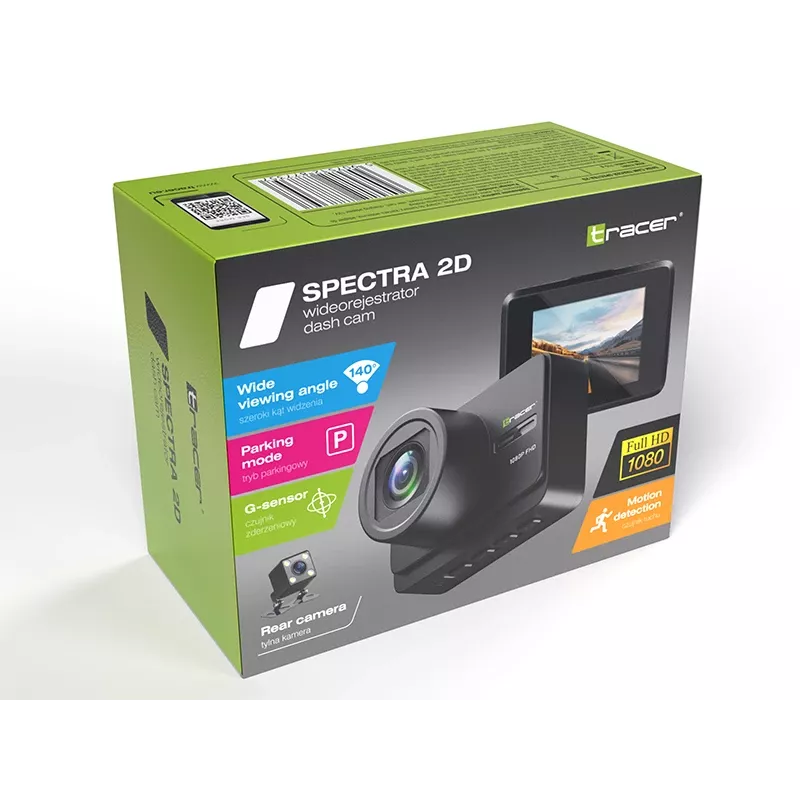 Dash Cam TRACER Tracer Spectra 2D — compact car video recorder