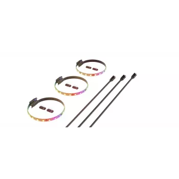 LED strip HYTE LS10 Multicolour 12V 0.2A 0.33m 3 pcs