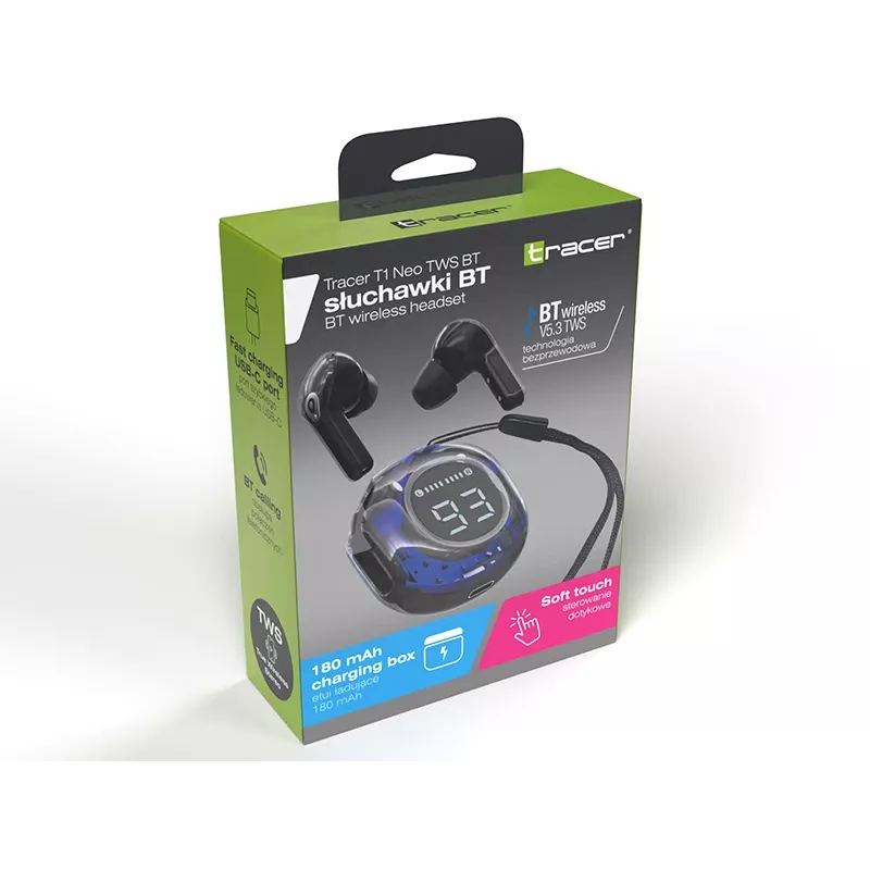 Headphones Tracer 47613 T1 Neo TWS BT