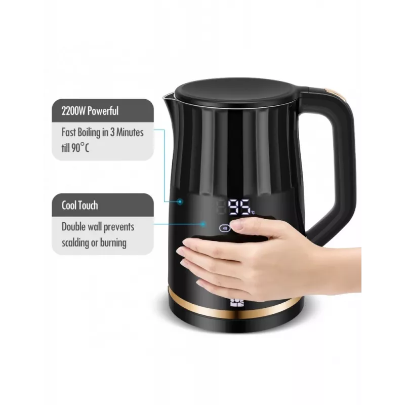 Electric kettle Forme FKG-3017 1.7L 2200W Black