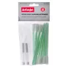 Equipment cleansing kit ActiveJet AOC-303 — 12 white cotton wipes for keyboards, universal