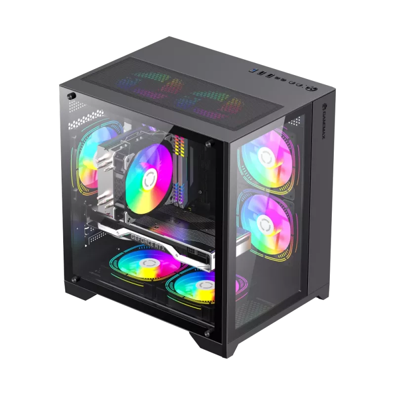 Gamemax | Case | INFINITY MINI BK | M-ATX
