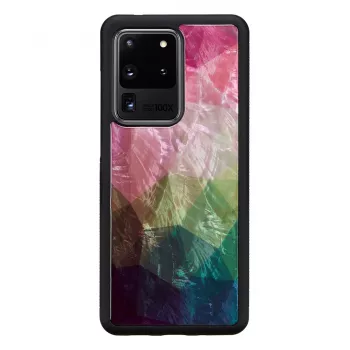 iKins protective phone case for Samsung Galaxy S20 Ultra — water flower black